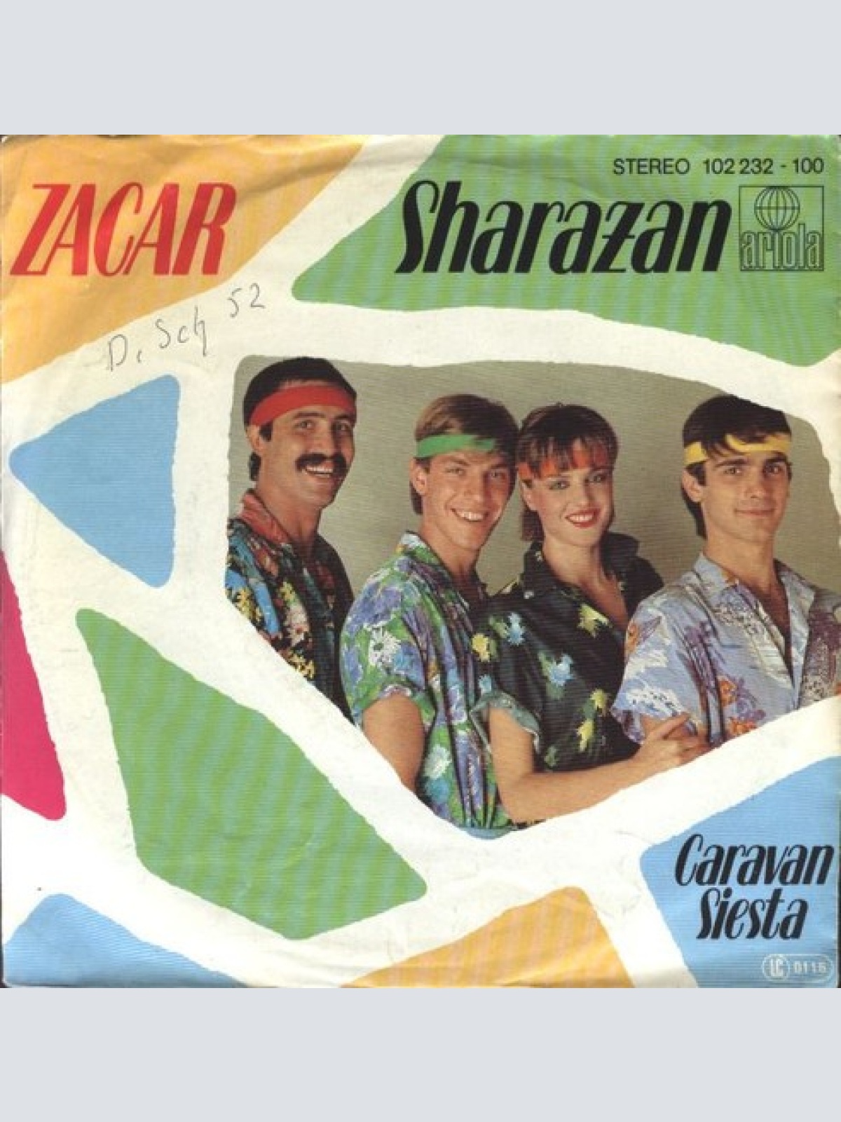 7", Single Zacar - Sharazan