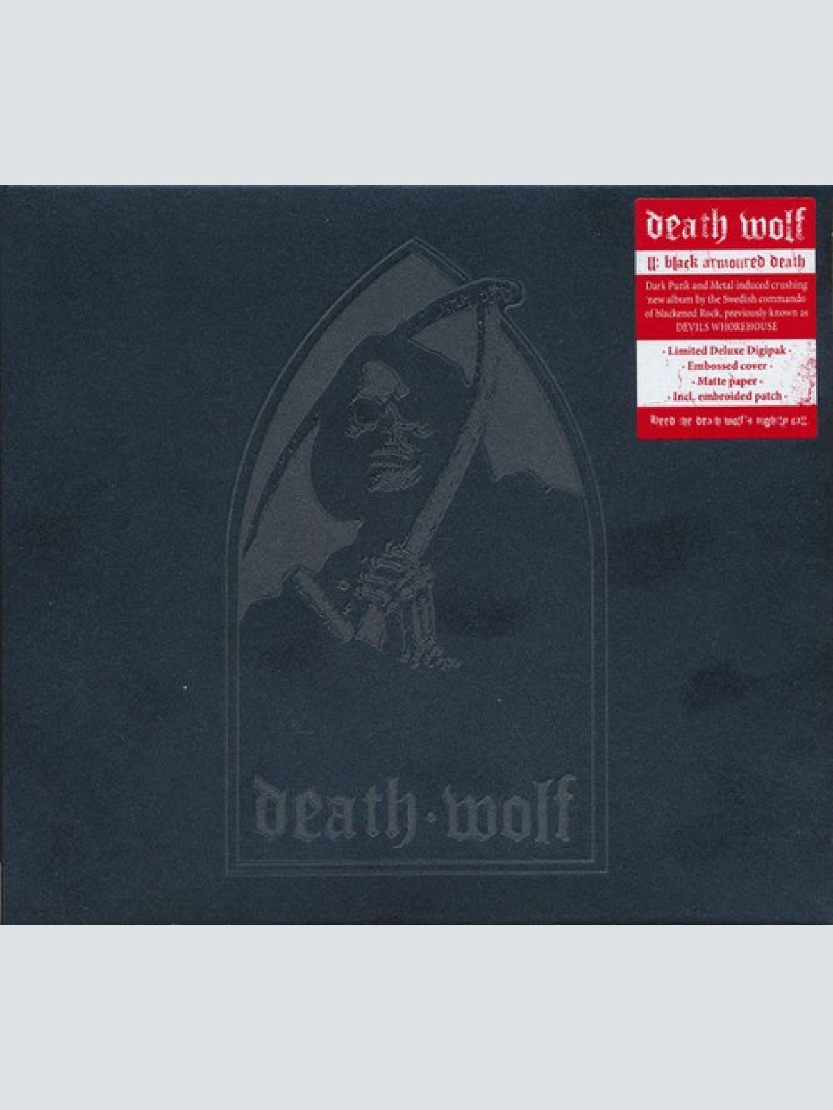 CD, Album, Dlx, Ltd, Dig Death Wolf - II: Black Armoured Death