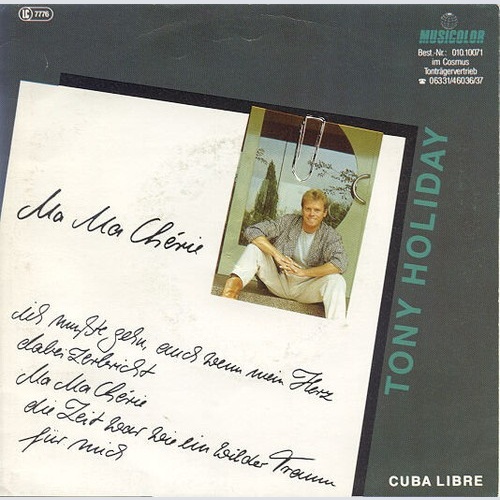 7", Single Tony Holiday - Ma Ma Chérie