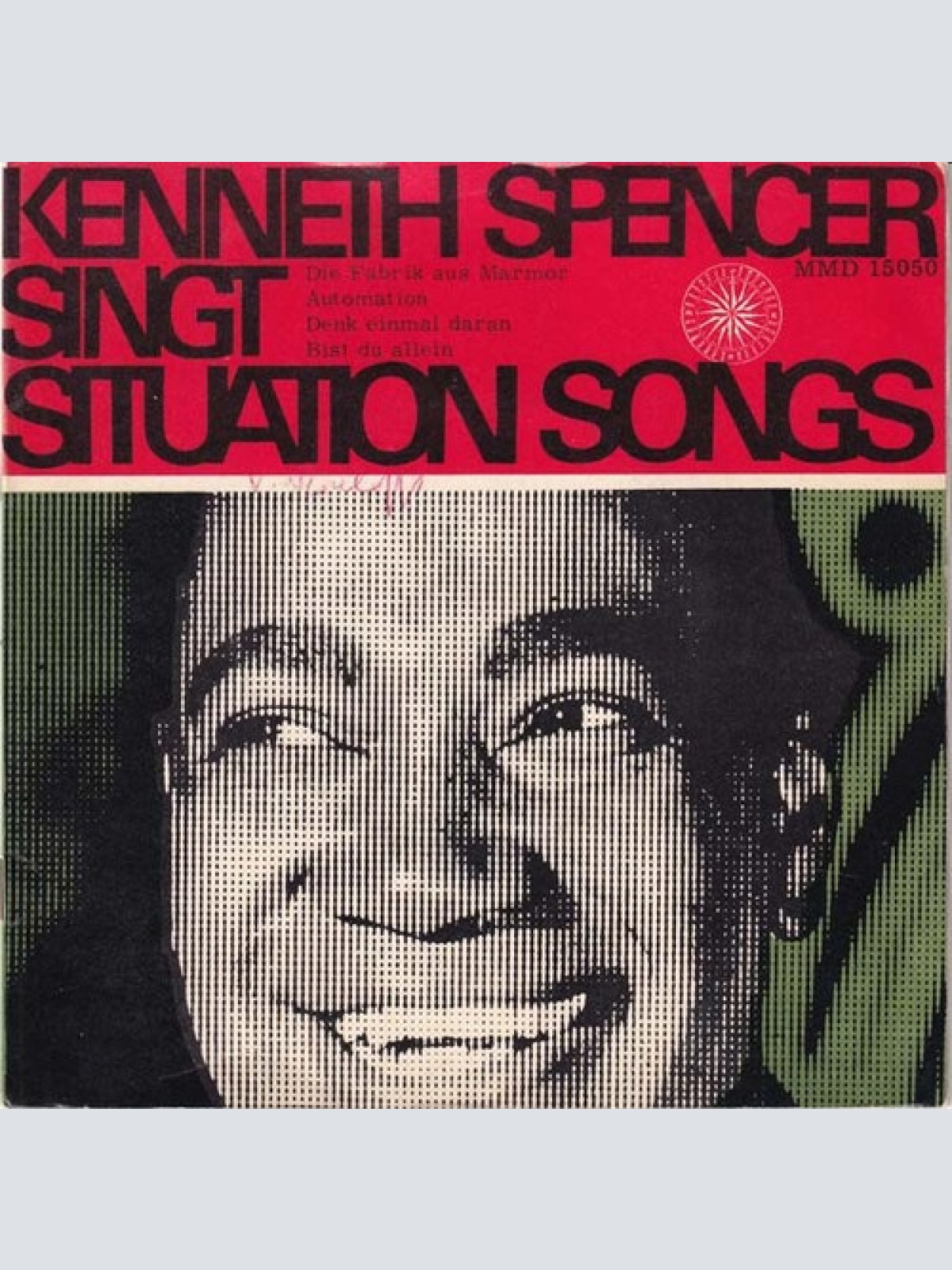 7", EP Kenneth Spencer - Kenneth Spencer Singt Situation Songs