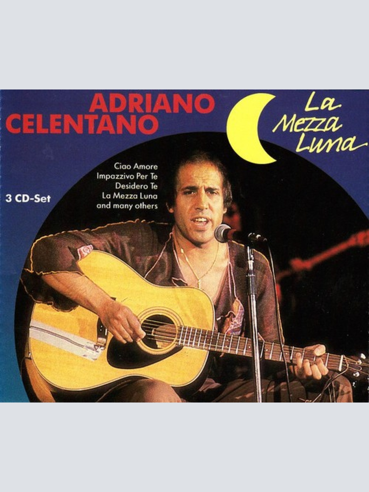 3xCD + Box, Comp Adriano Celentano - La Mezza Luna