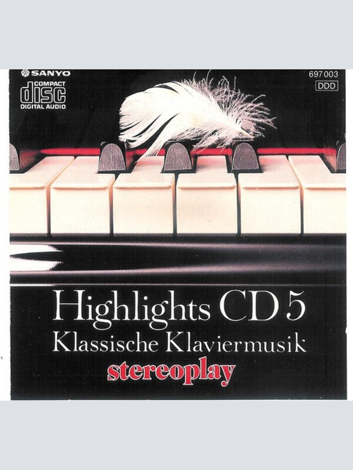 CD, Comp Jürgen Jakob - Highlights CD5 Klassische Klaviermusik