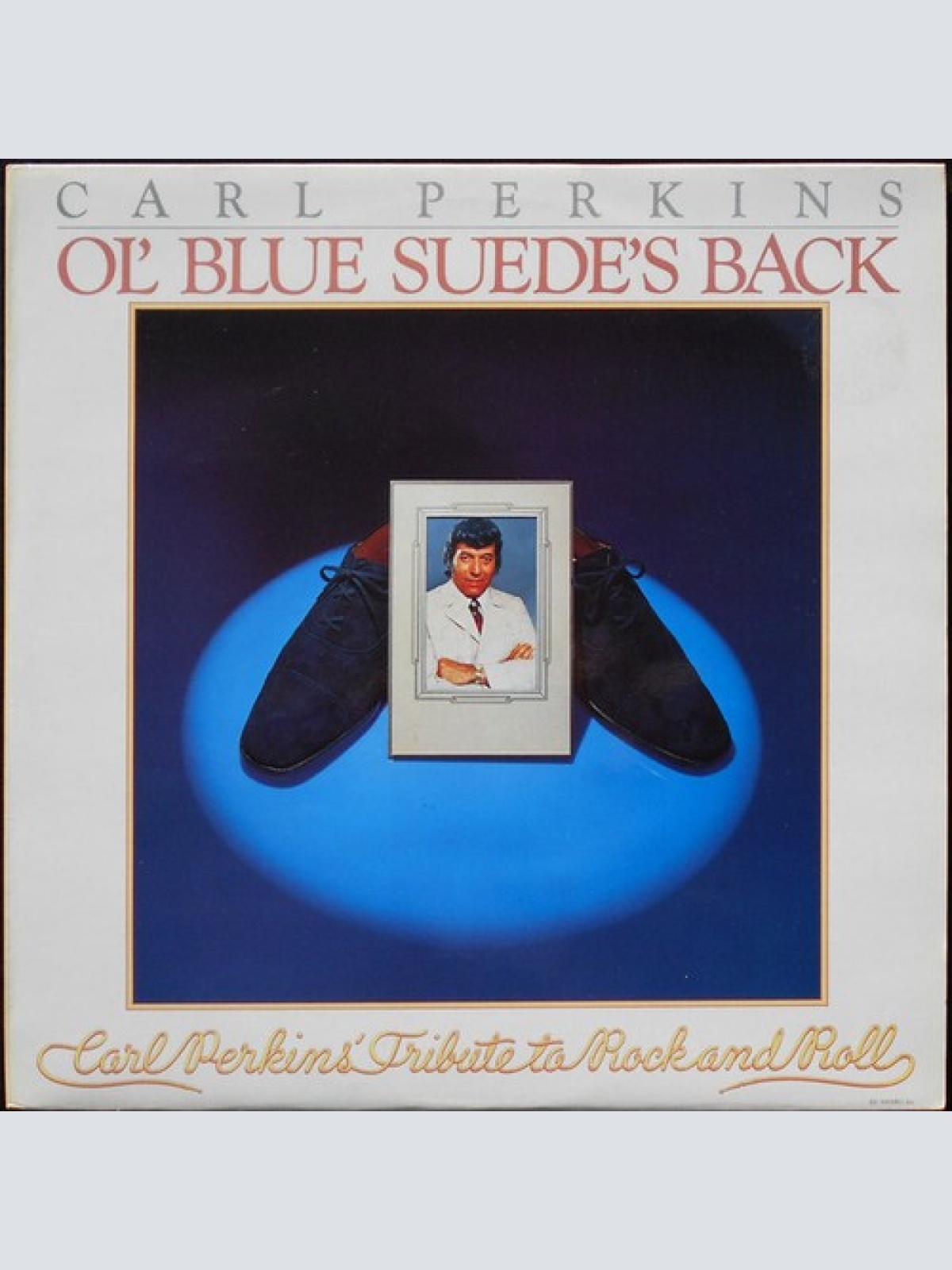 LP, Album Carl Perkins - Ol' Blue Suede's Back