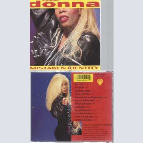CD--DONNA SUMMER -- -- MISTAKEN IDENTITY --