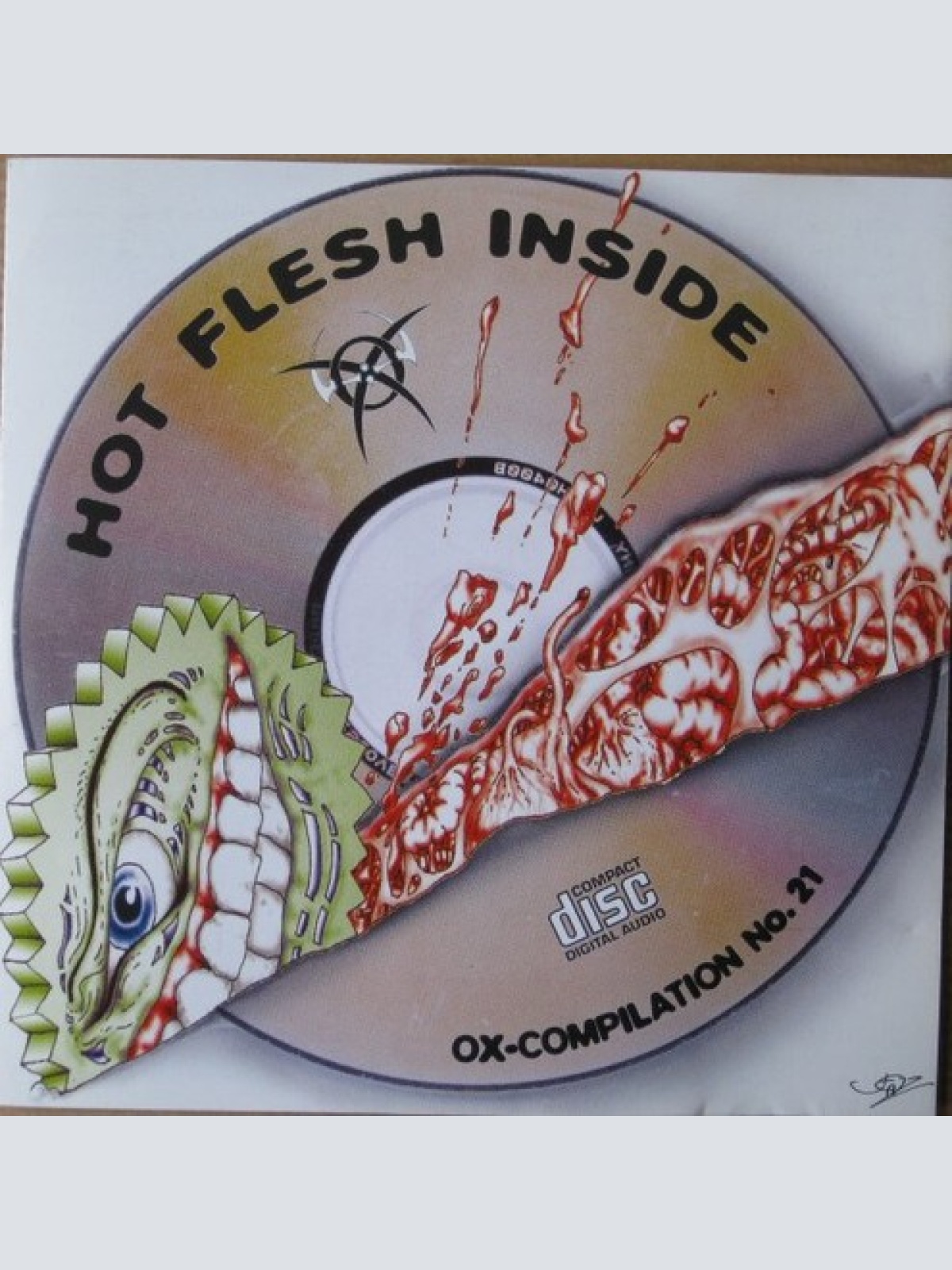 CD, Comp, Promo Various - Ox-Compilation No. 21 - Hot Flesh Inside