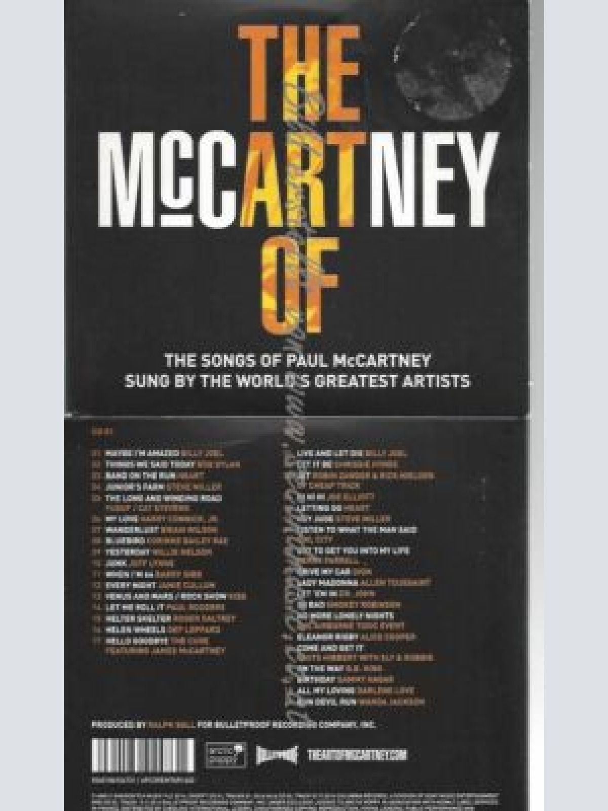 CD--VARIOUS ARTISTS--ART OF MCCARTNEY