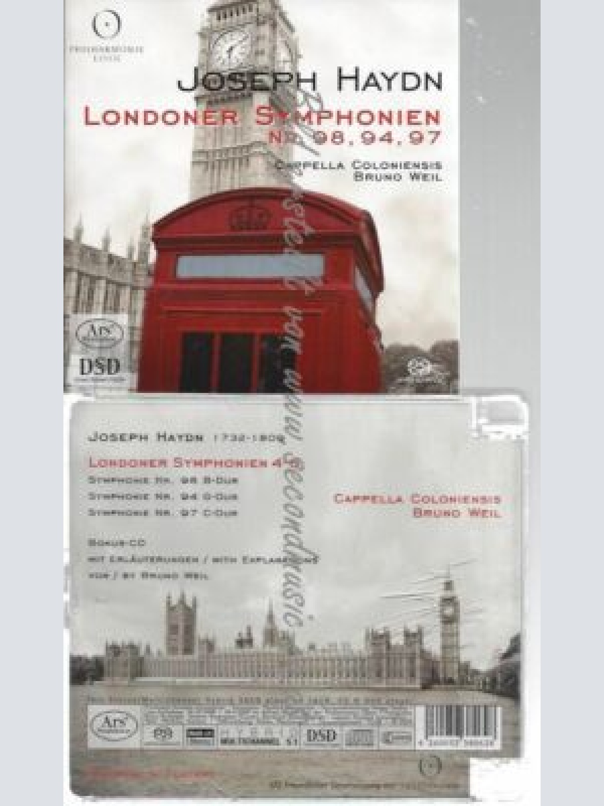 CD--Haydn: Londoner Sinfonien Vol.2--SACD