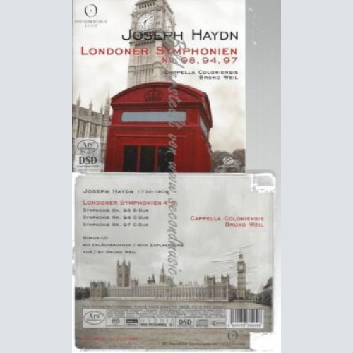 CD--Haydn: Londoner Sinfonien Vol.2--SACD