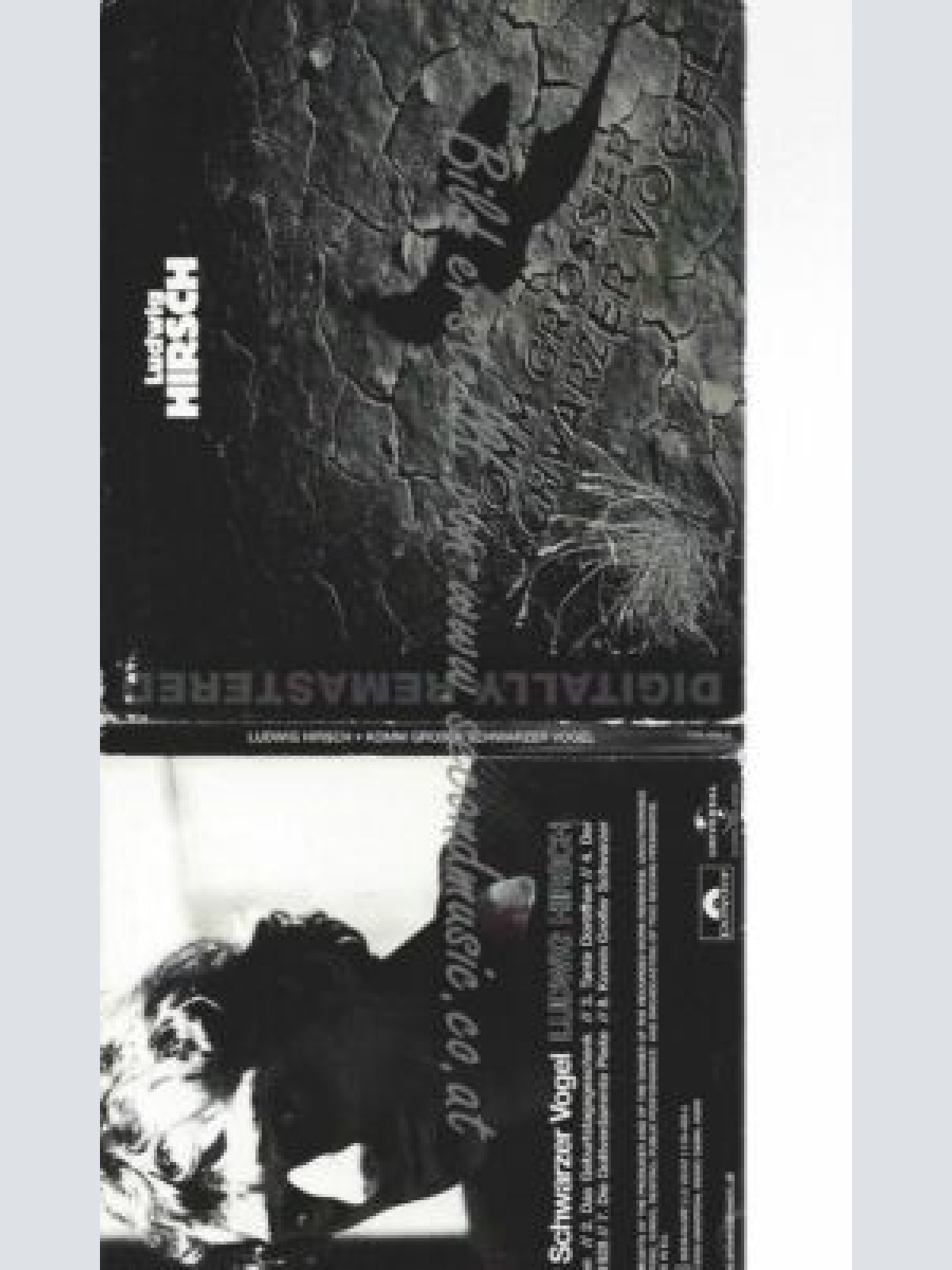 CD--LUDWIG HIRSCH--KOMM GROßER SCHWARZER VOGEL TALLY REMASTERED-