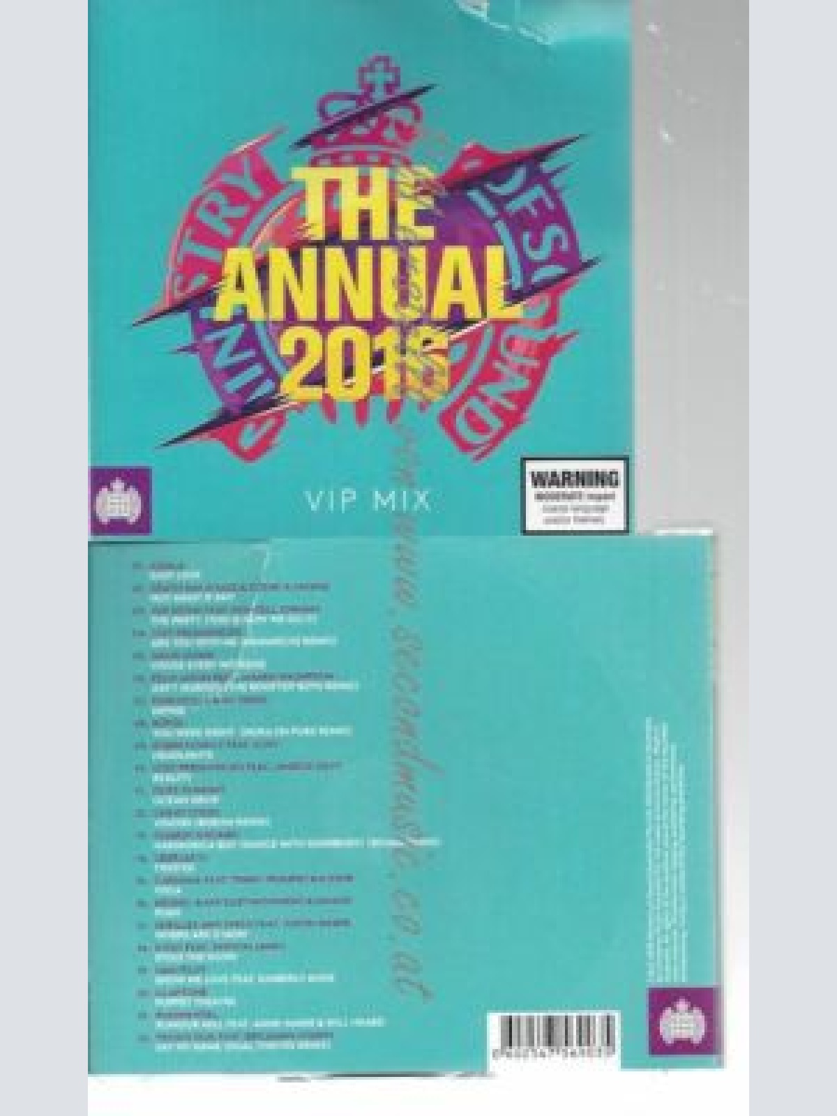 CD-- -MINISTRY OF SOUND THE ANNUAL 2016