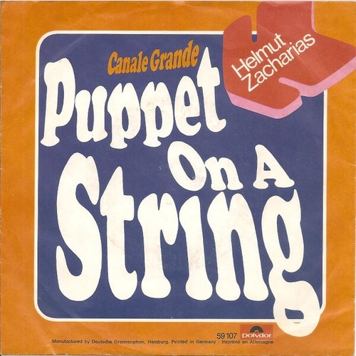 7", Single, Mono Helmut Zacharias - Puppet On A String