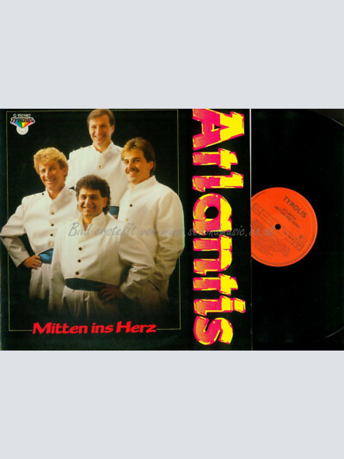 LP--ATLANTIS MITTEN INS HERZ