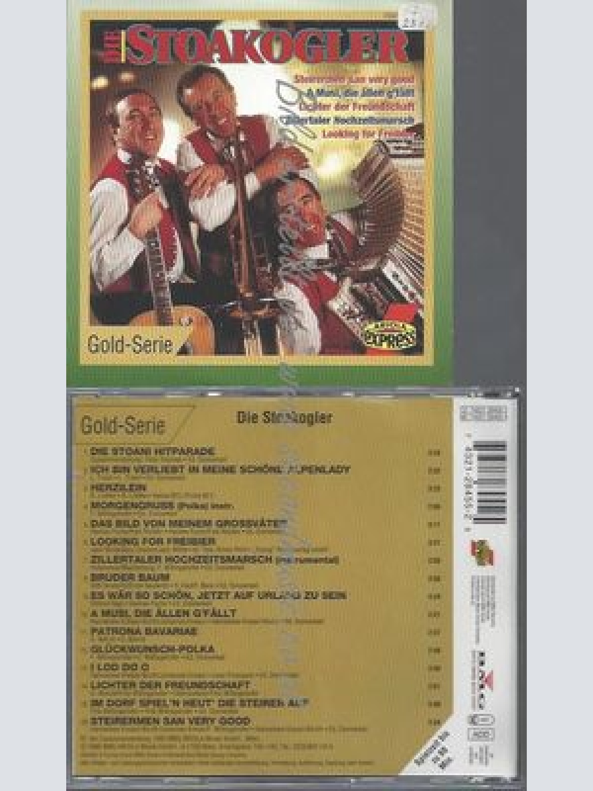 CD--STOAKOGLER,DIE--GOLD SERIE