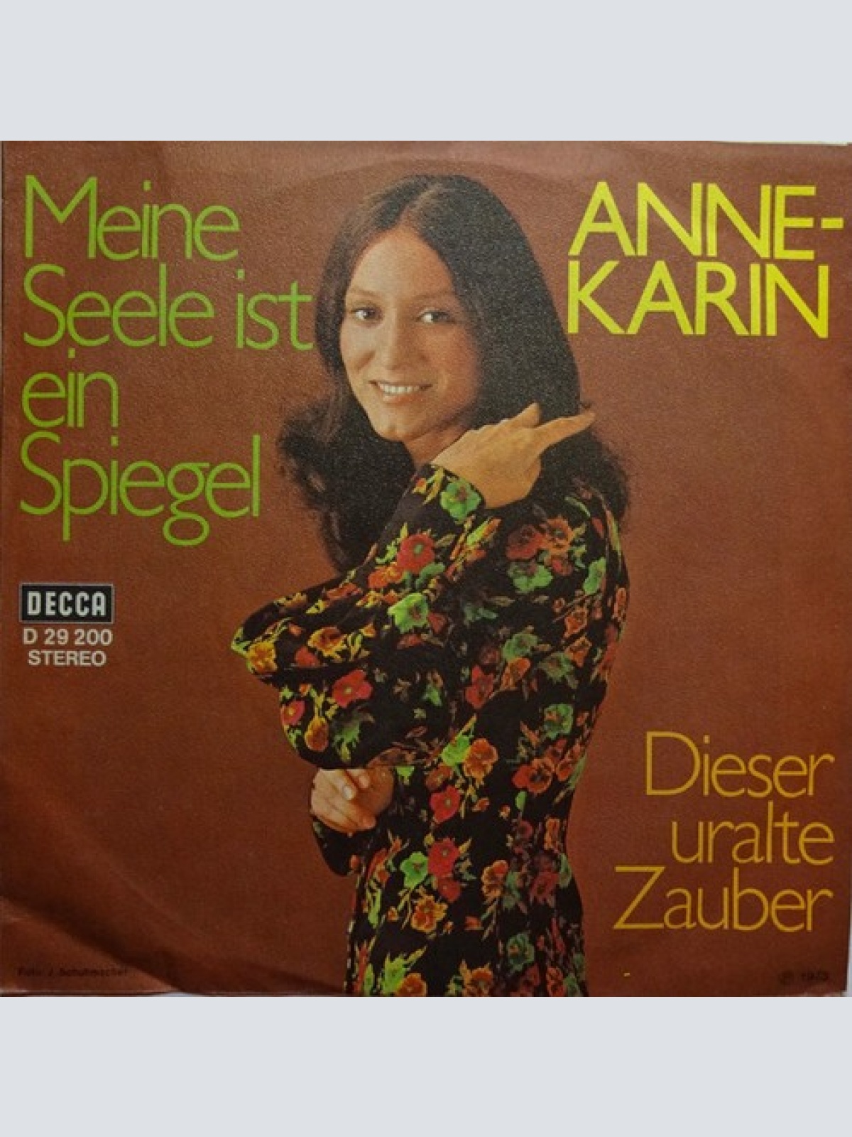 7", Single, Promo Anne Karin - Meine Seele Ist Ein Spiegel