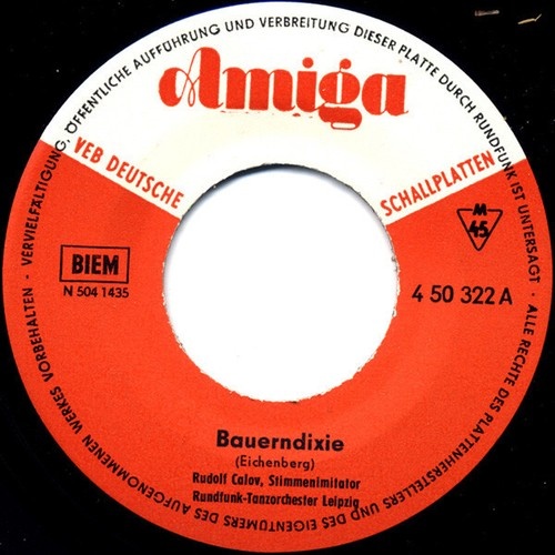 7", Single, Mono Rudolf Calov, Rundfunk-Tanzorchester Leipzig / Heinz Becker ...