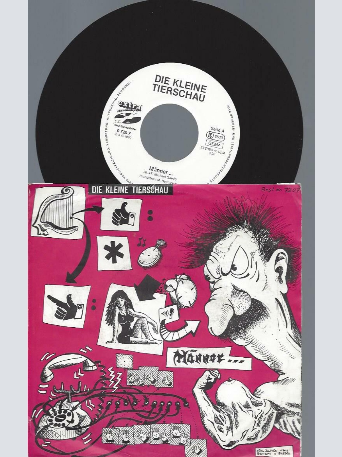 7"    Die Kleine Tierschau  Männer.