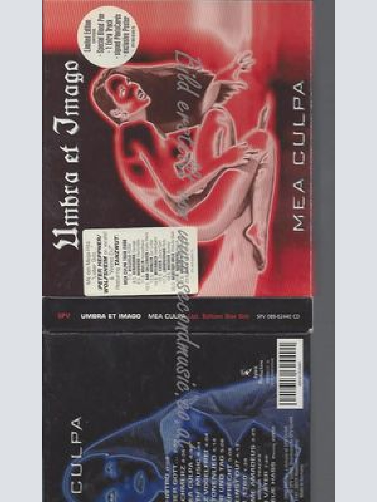 CD-- LIMITED EDITION/ UMBRA ET IMAGO--MEA CULPA