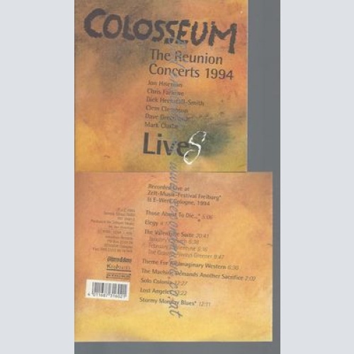 CD--COLOSSEUM--REUNION CONCERTS' -LIVE-