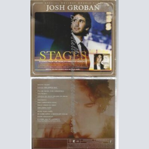 CD-- Josh Groban  Stages / Noël - Special Holiday Double Pack