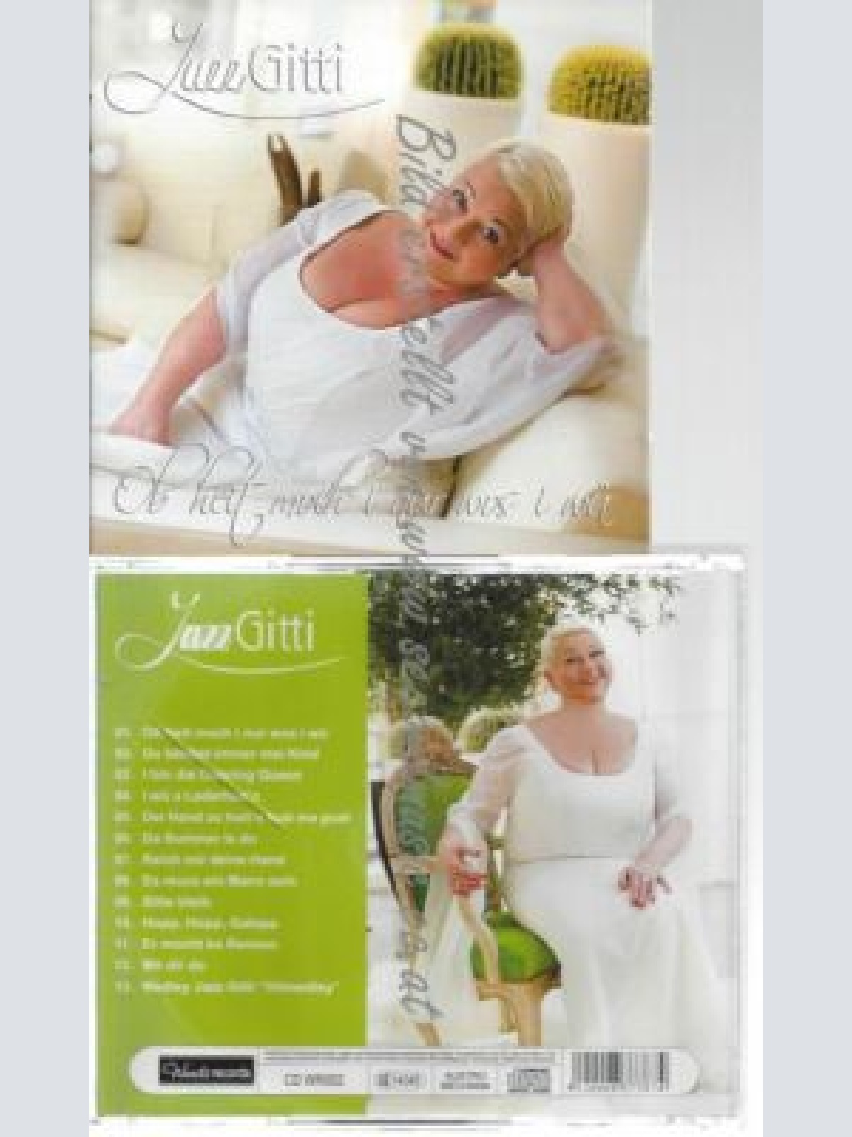 CD--JAZZ GITTI--OB HEIT MOCH I NUR WOS I WÜ