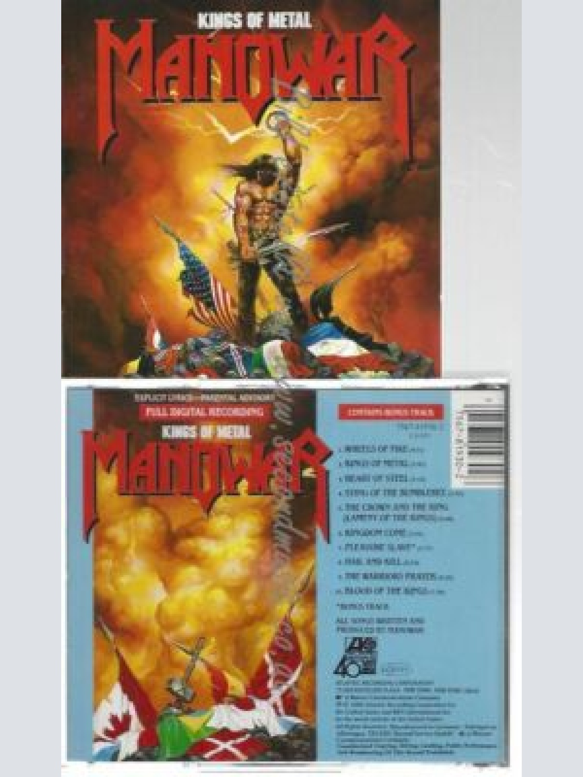 CD-- Manowar Kings Of Metal
