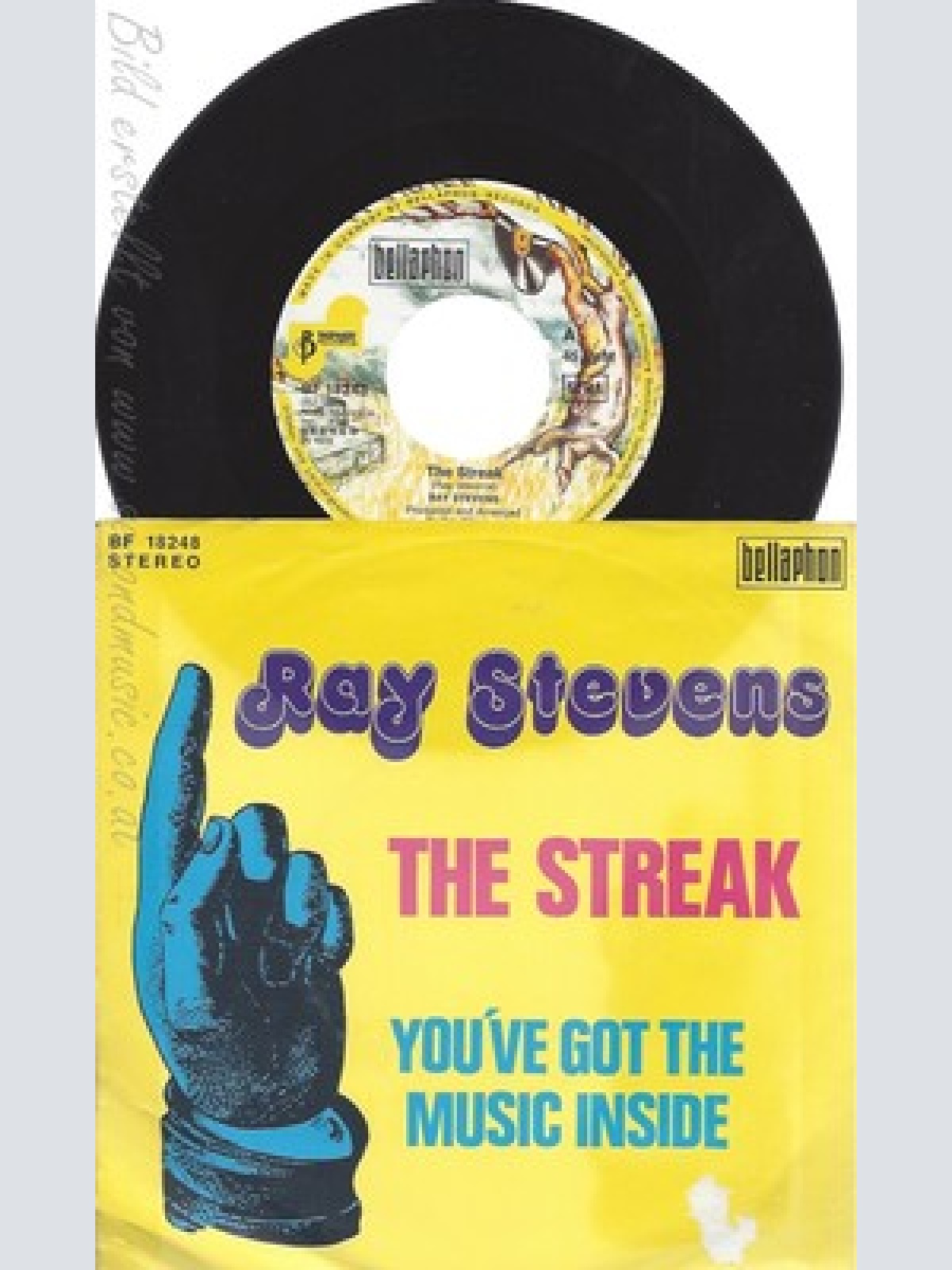 7" RAY STEVENS--THE STREAK