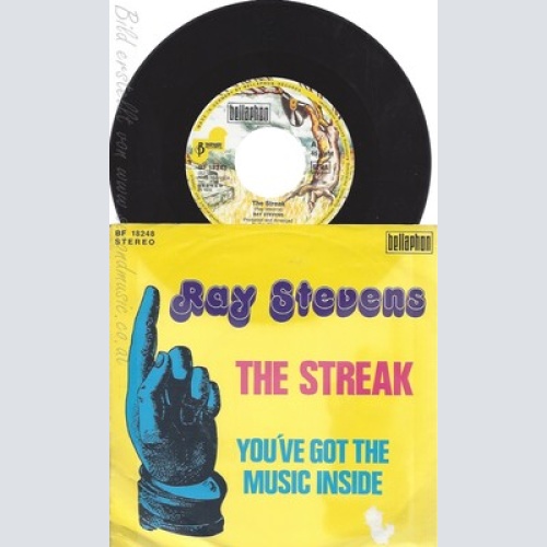 7" RAY STEVENS--THE STREAK