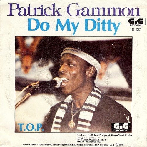 7", Single Patrick Gammon - Do My Ditty