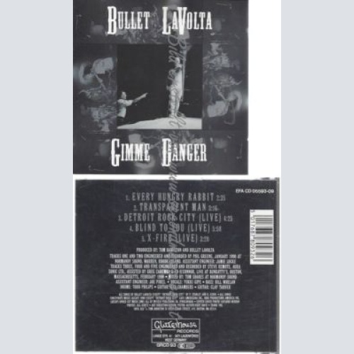 CD--BULLET LAVOLTA--GIMME DANGER