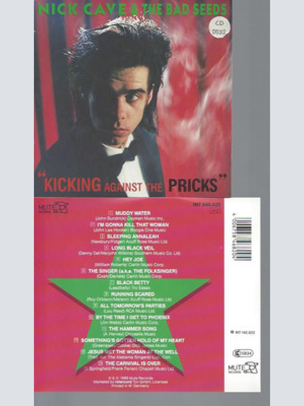 CD-NICK CAVE & THE BAD SEEDS KICKING AGAINST THE PRICKS
