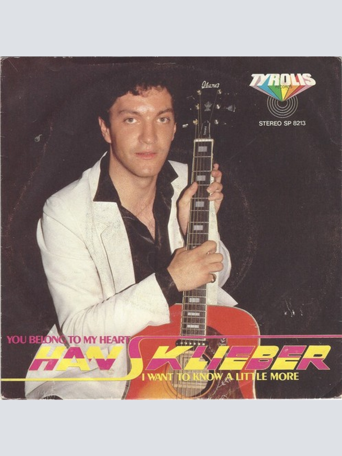 7", Single Hans Klieber - You Belong To My Heart