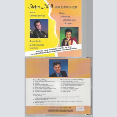 CD--STEFAN MOLL MEINE SCHÖNSTEN LIEDER