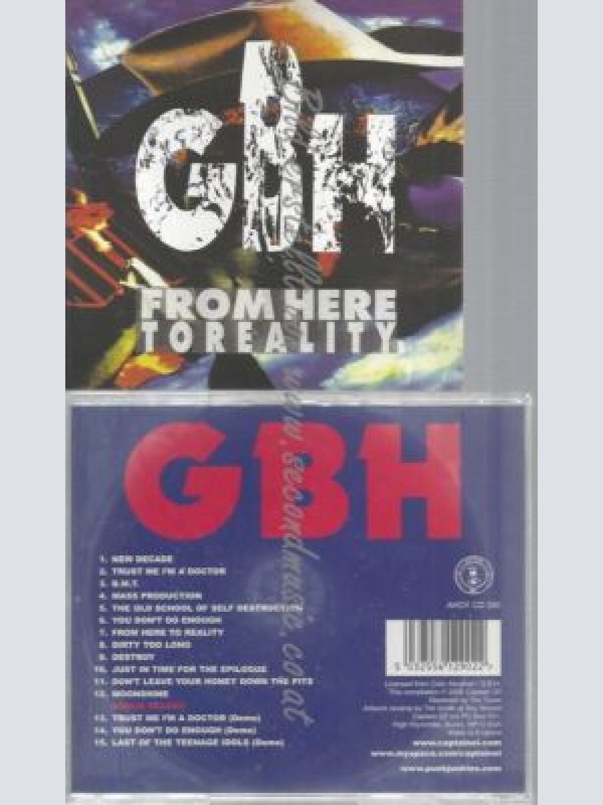 CD--G.B.H.--FROM HERE TO REALITY