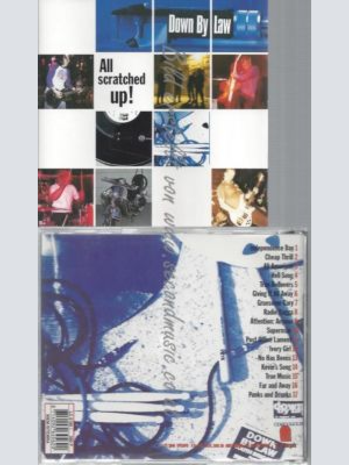 CD--DOWN BY LAW--ALL SCRATCHED UP!