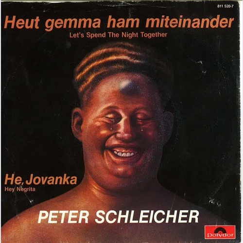 7", Single Peter Schleicher - Heut Gemma Ham Miteinander