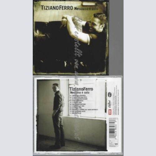 CD-- Tiziano Ferro  Nessuno È Solo
