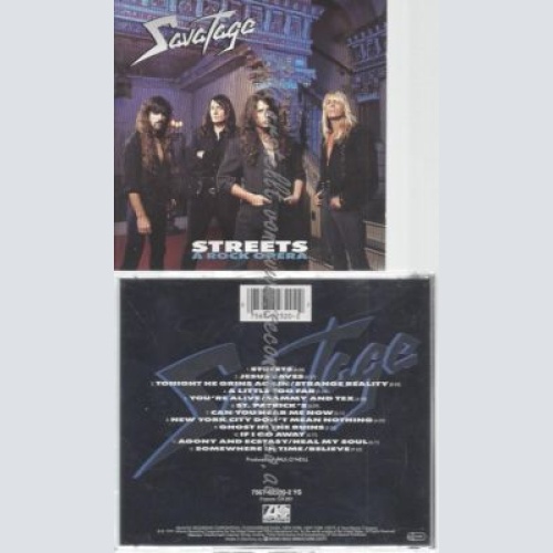 CD--SAVATAGE--STREETS - A ROCK OPERA - EDITION-