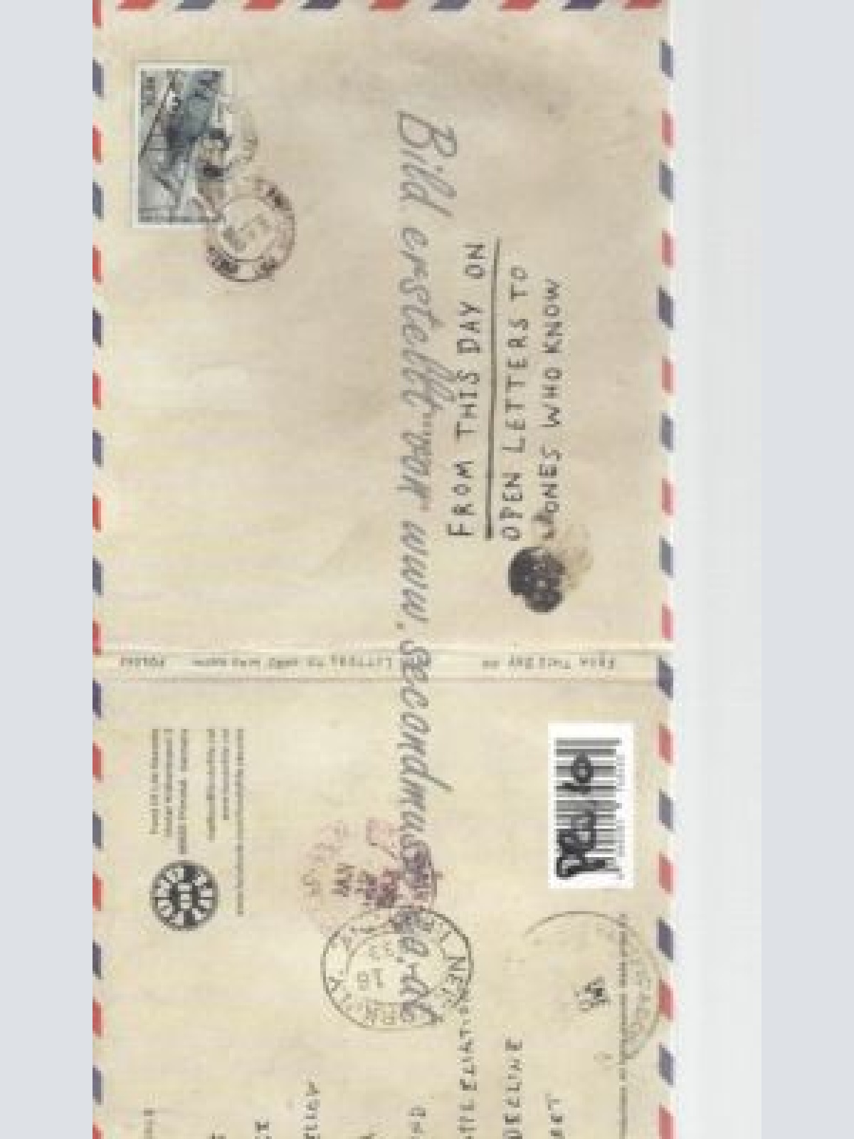 CD--FROM THIS DAY ON--OPEN LETTERS TO ONES WHO KNOW