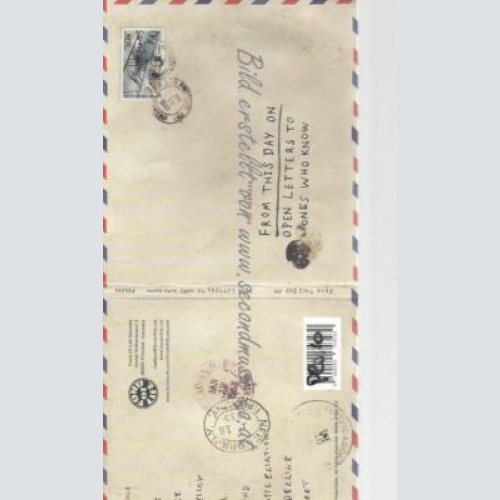 CD--FROM THIS DAY ON--OPEN LETTERS TO ONES WHO KNOW