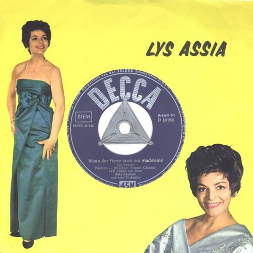 7", Single, Mono Lys Assia - Wenn Der Pierre Tanzt Mit Madeleine / Wenn Du Be...