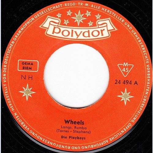 7", Single, Mono Die Playboys - Wheels