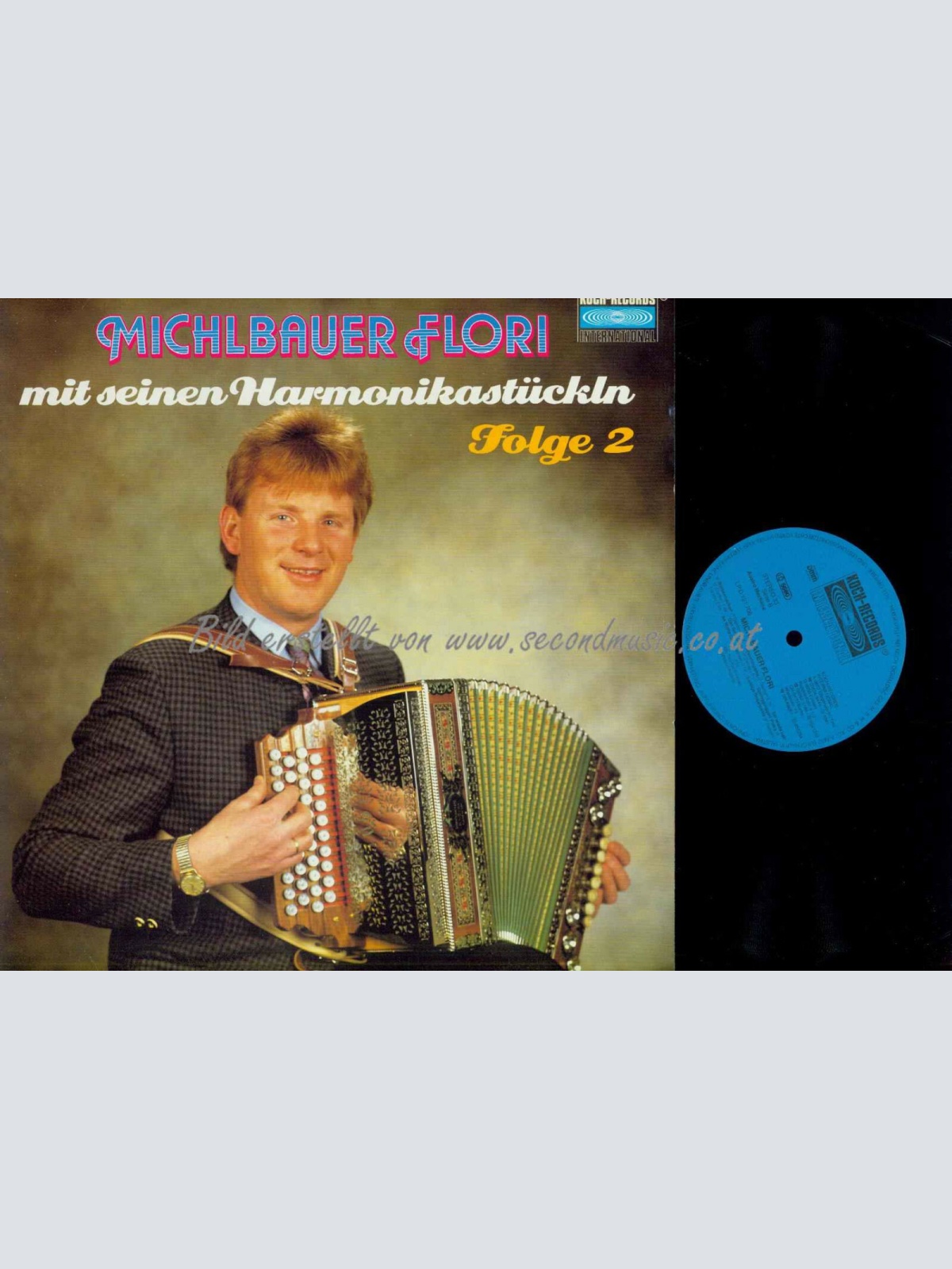 LP--Michlbauer Flori -- Harmonikastückln  Folge 2/ NM