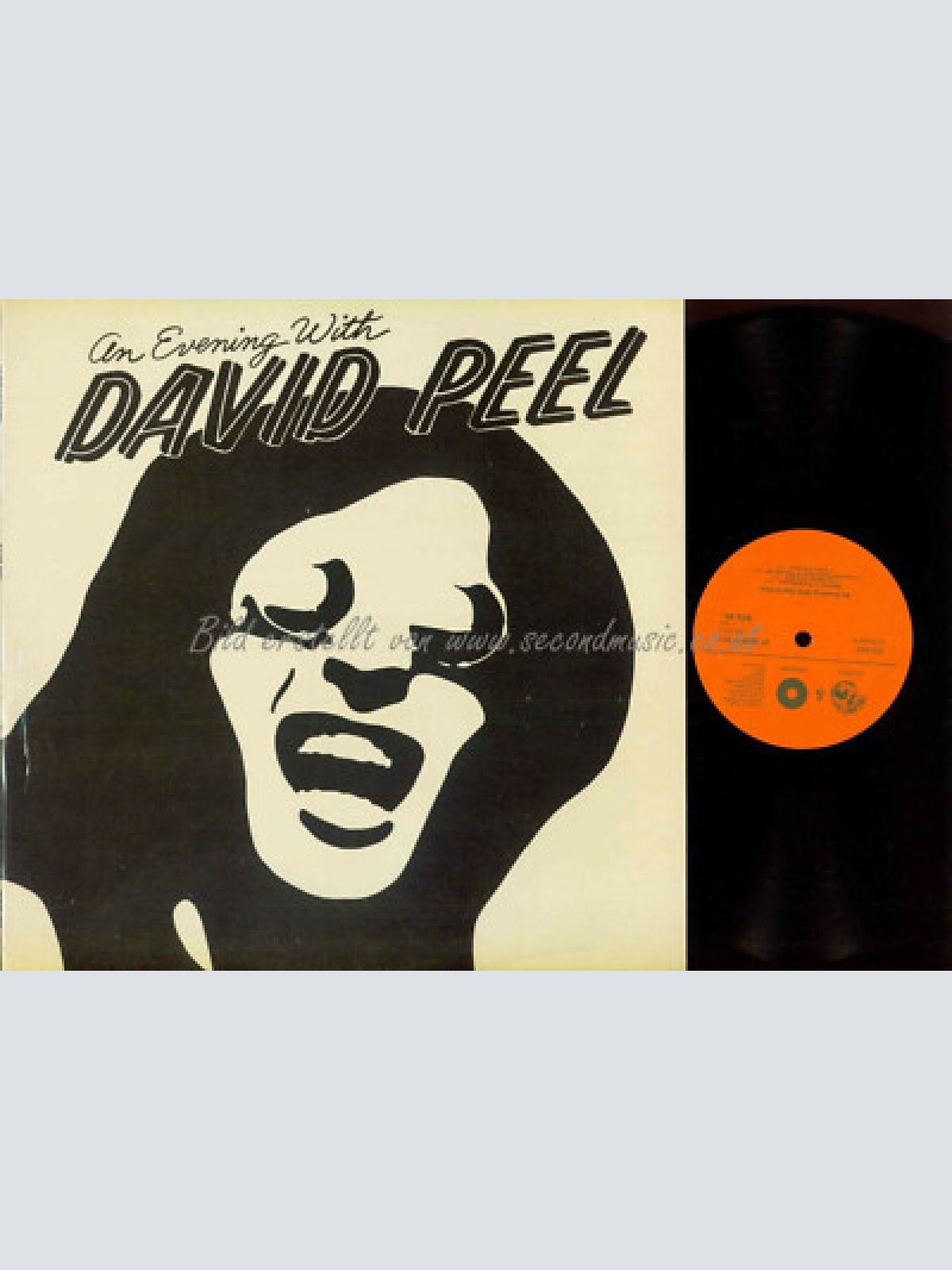 LP-  David Peel & The Lower East Side – An Evening With David Peel  // CZ