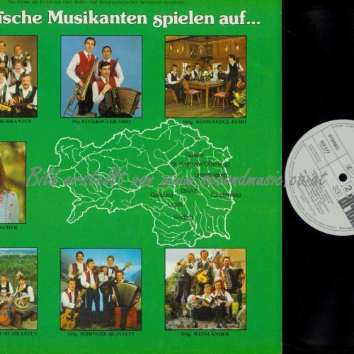 LP--Steirische Musikanten Spielen Auf..- Stoakogler Trio-Kathreiner- Wein / NM