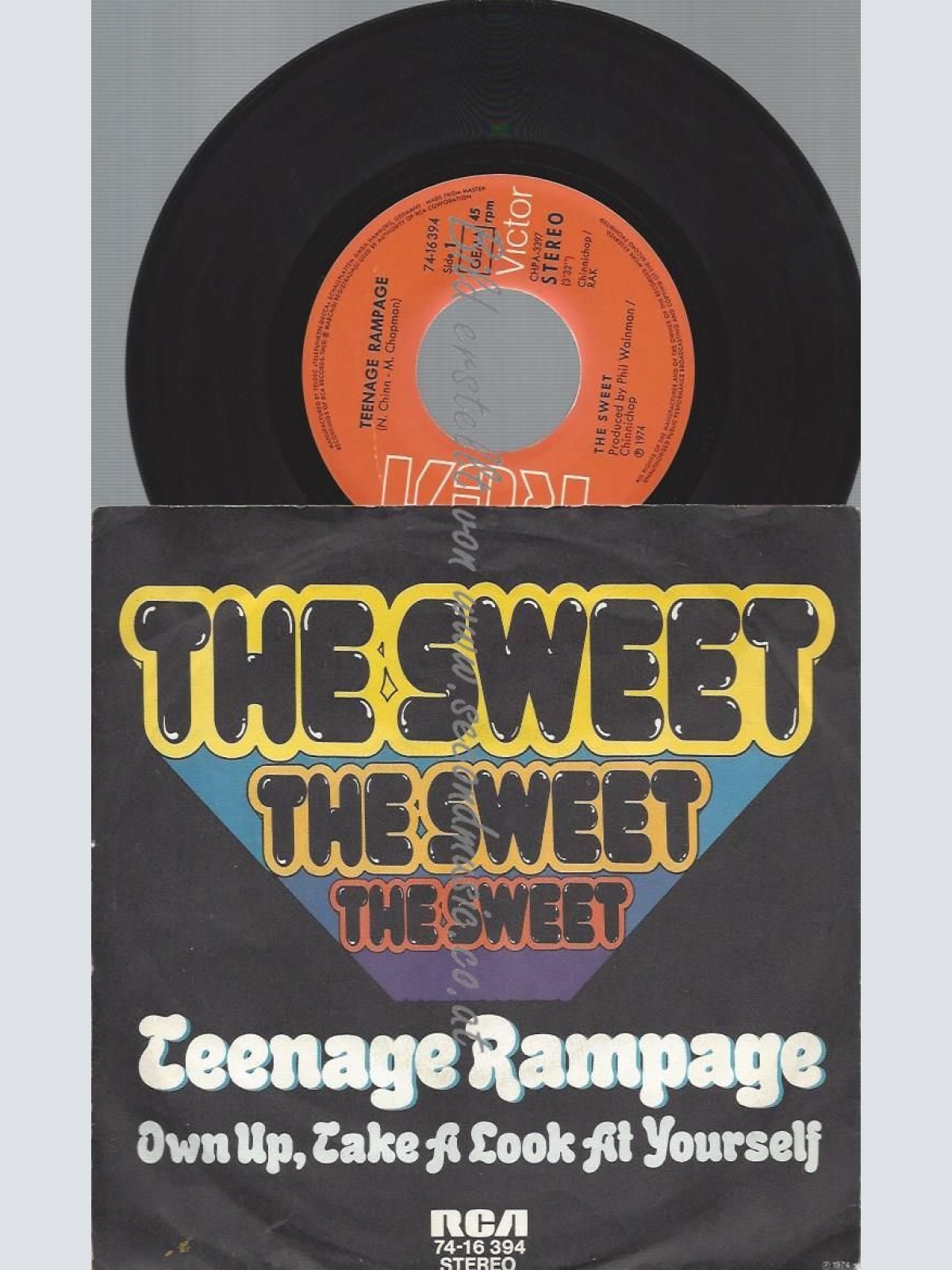 7"    The Sweet – Teenage Rampage