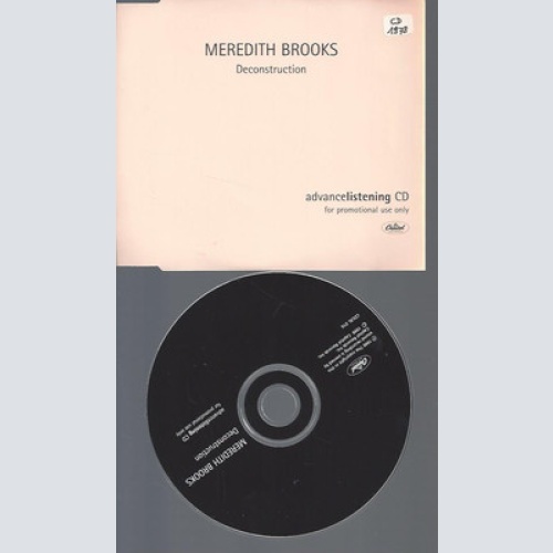 CD--MERDITH BROOKS DECONSTRUCTION //PROMO