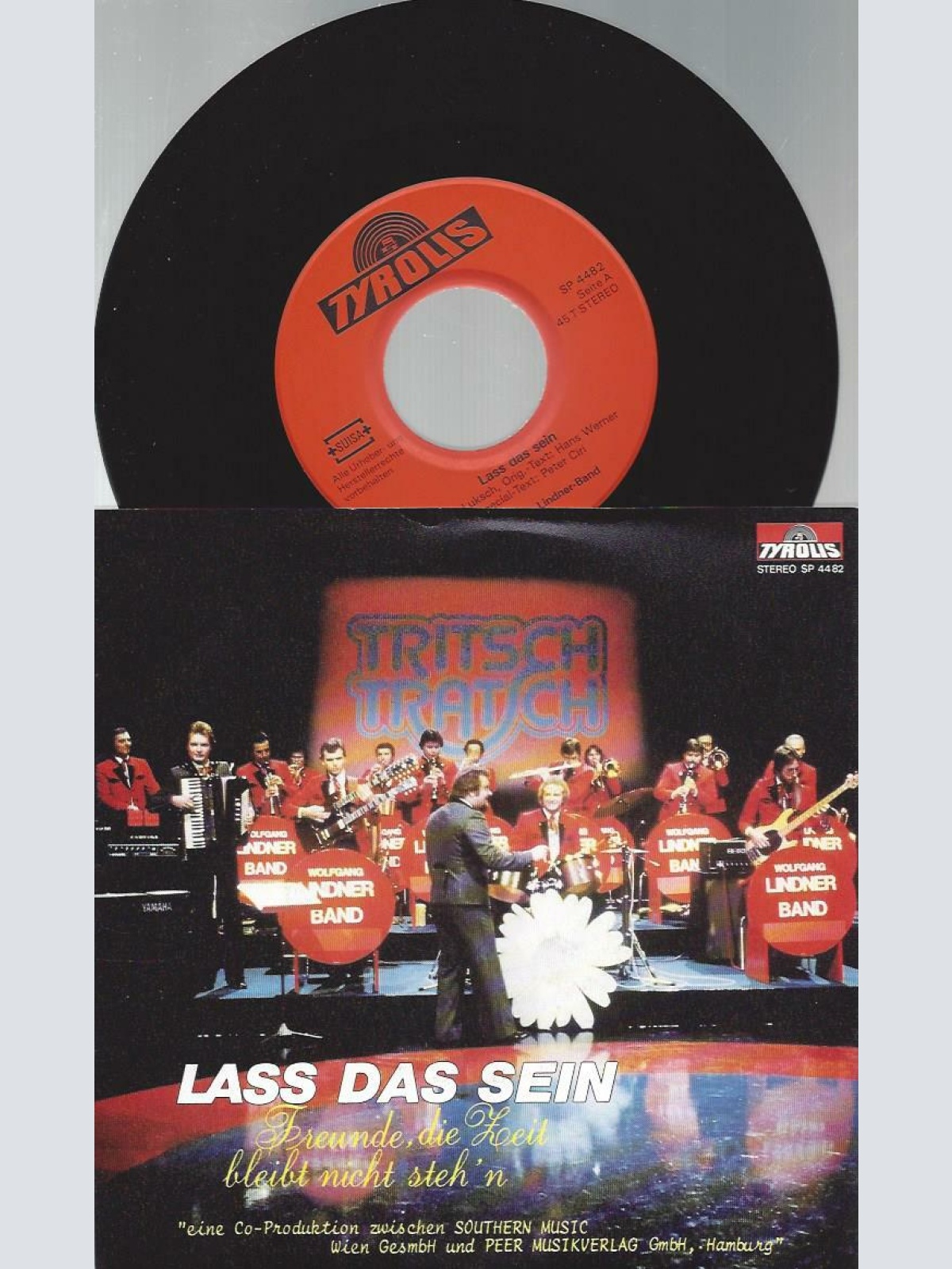 7" Wolfgang Lindner Band – Lass Das Sein