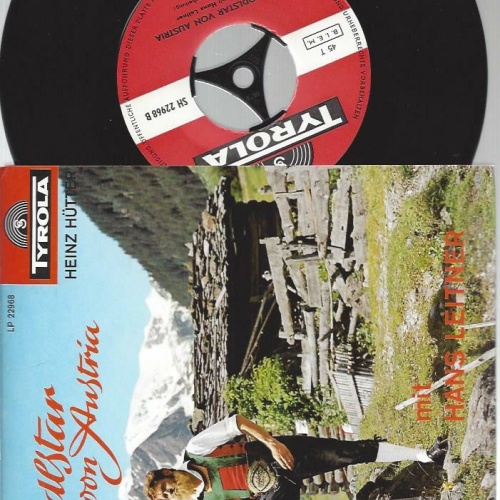 7" Heinz Hütter --  Der Jodlstar von Austria