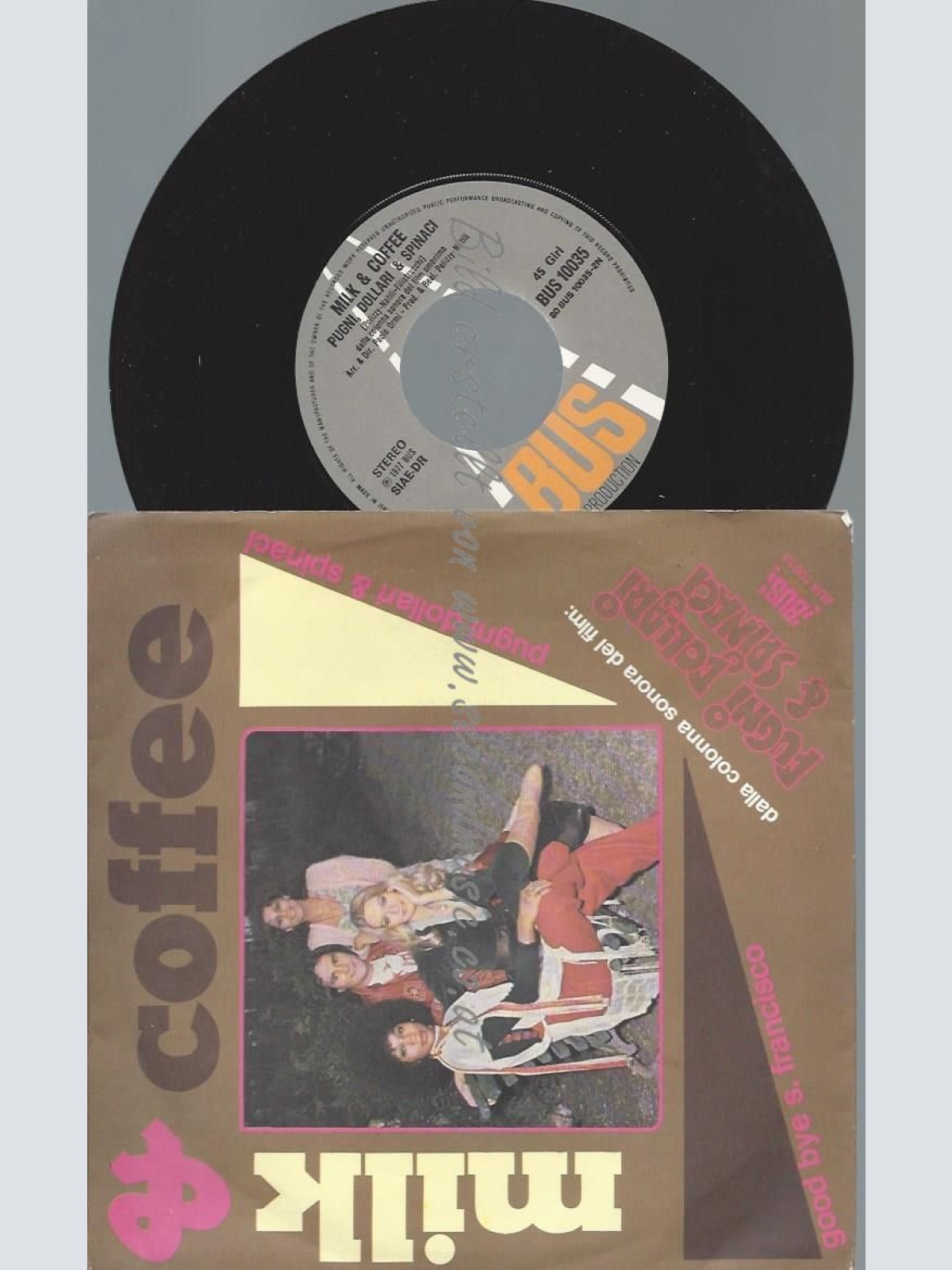 7"  Milk & Coffee – Good Bye S. Francisco