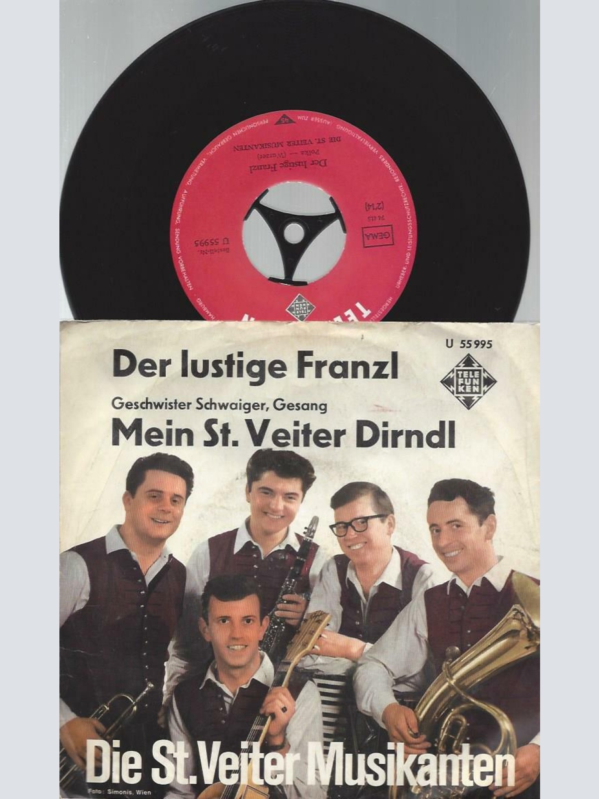7" Die St. Veiter Musikanten,   – Der Lustige Franzl